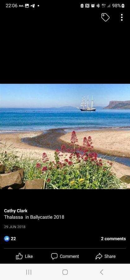 Divine Cottage Ballycastle Exteriör bild